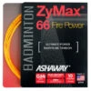 Ashaway ZyMax 66 Fire Power Badminton String (Orange) -RACQUET GUYS Shop ZyMax66FirePower Orange