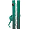Premium Permanent Pickleball Net Posts W/ External Winder (Green) -RACQUET GUYS Shop gamma tennis crank net post