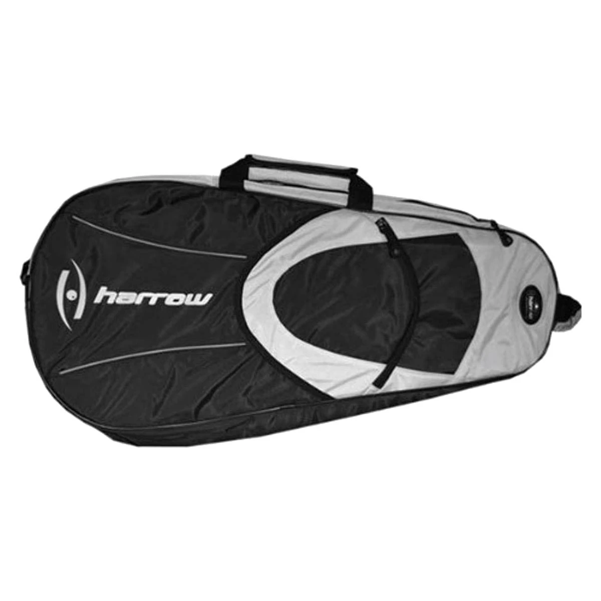 Harrow 6 Pack Racquet Bag (Black/Silver) 4 Harrow 6 Pack Racquet Bag (Black/Silver) - Image 2
