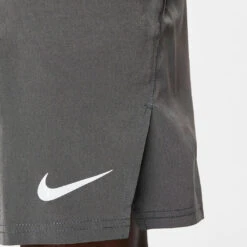 Nike Men's Dri-FIT Slam 9 Inch Shorts (Black/Dark Grey) -RACQUET GUYS Shop nikecourt dri fit slam tennis shorts 6LqhBH 4