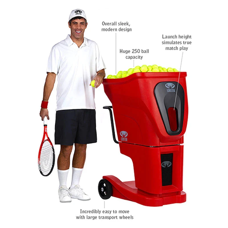 Lobster Phenom 2 Professional Tennis Ball Machine 5 Lobster Phenom 2 Professional Tennis Ball Machine - Image 3