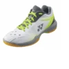 Yonex Power Cushion 65 Z3 Women's Indoor Court Shoe (White/Lime) -RACQUET GUYS Shop shb65z3l