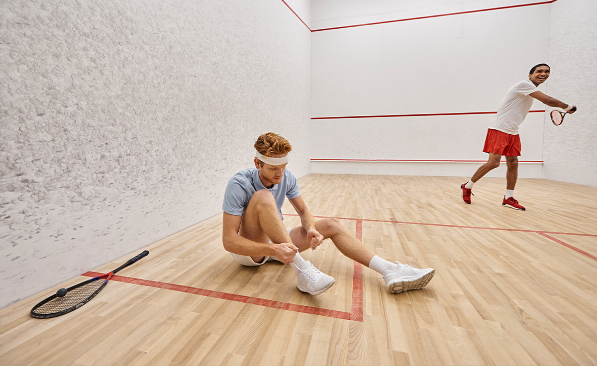 RACQUET GUYS Shop -RACQUET GUYS Shop squash court3