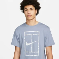 Nike Men's Garden Party Tee (Ashen Slate) -RACQUET GUYS Shop unnamed 43